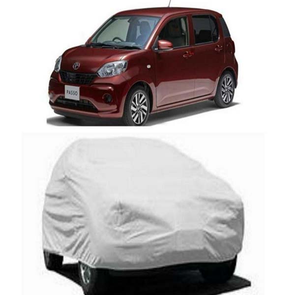 passo Topcover Silver parachute Car Cover Dust and Waterproof