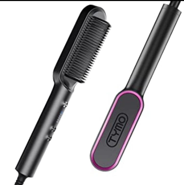 Hair Straightener Comb Electric Hair Straightener Brush Hair straightening Comb for Girl and Man / H