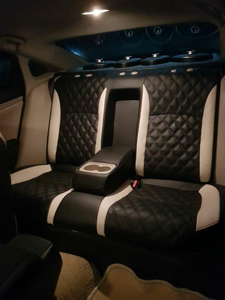 Honda Civic 2017 synthetic leather seat cover SC#0006