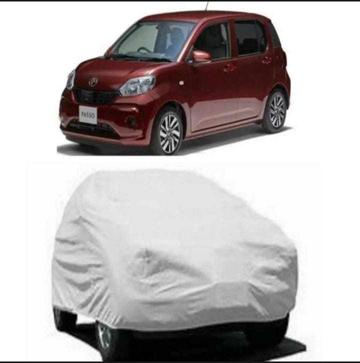 Passo Top cover Silver parachute Car Cover Dust and Water Repellent.