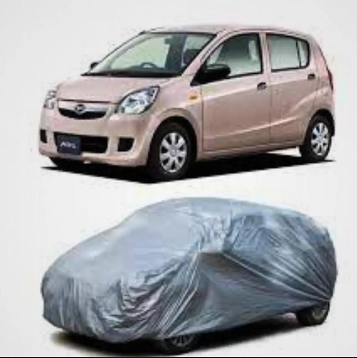 Mira Top cover Silver - Daihatsu Mira Top Cover - Car Parking Top Cover - Water Repellent- Dust Proof